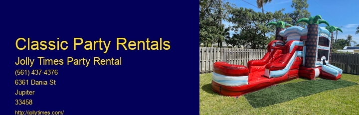 Party Rentals Bounce House Near Me