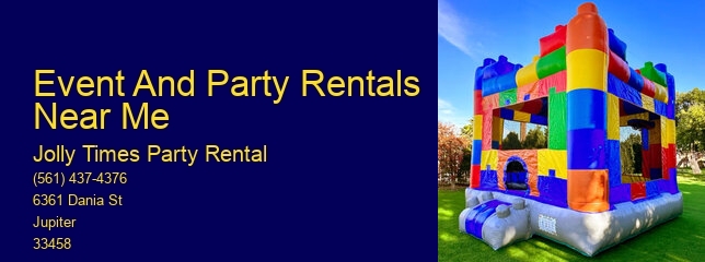 Inflatables Party Rentals