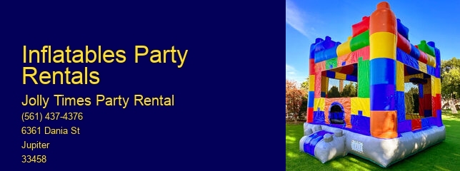 Party Rentals Bounce House Rentals Near Me